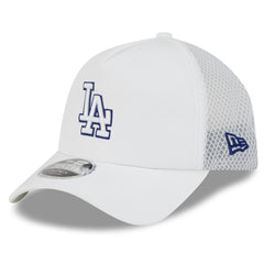 Los Angeles Dodgers New Era 2026 Batting Practice Apex 9FORTY Adjustable Trucker Hat - White Hats