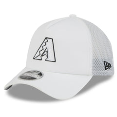 Arizona Diamondbacks New Era 2026 Batting Practice Apex 9FORTY Adjustable Trucker Hat - White Hats