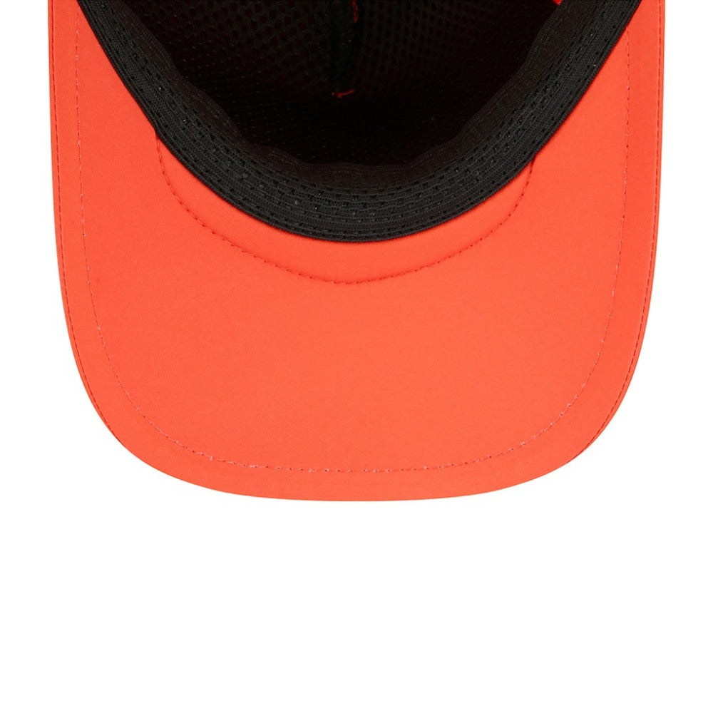 New York Mets New Era 2026 Batting Practice Apex 9FORTY Adjustable Trucker Hat - Orange Hats