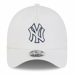 New York Yankees New Era 2026 Batting Practice Apex 9FORTY Adjustable Trucker Hat - White Hats