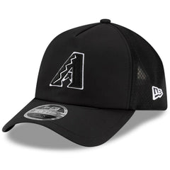 Arizona Diamondbacks New Era 2026 Batting Practice Apex 9FORTY Adjustable Trucker Hat - Black Hats