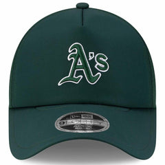 Athletics New Era 2026 Batting Practice Apex 9FORTY Adjustable Trucker Hat - Green Hats