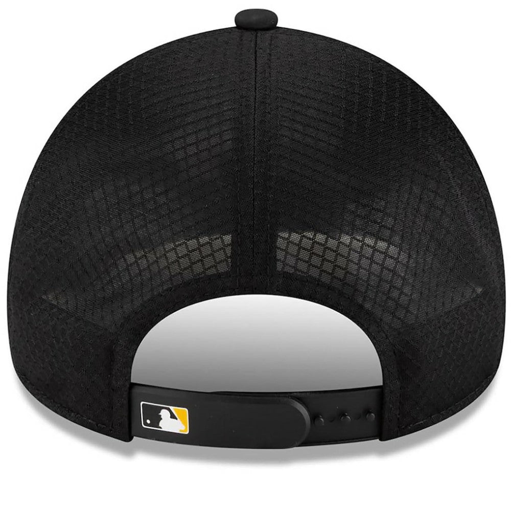 Pittsburgh Pirates New Era 2026 Batting Practice Apex 9FORTY Adjustable Trucker Hat - Black Hats