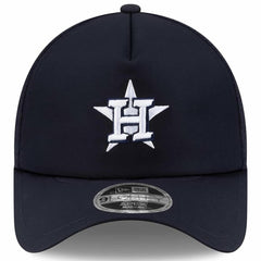 Houston Astros New Era 2026 Batting Practice Apex 9FORTY Adjustable Trucker Hat - Navy Hats