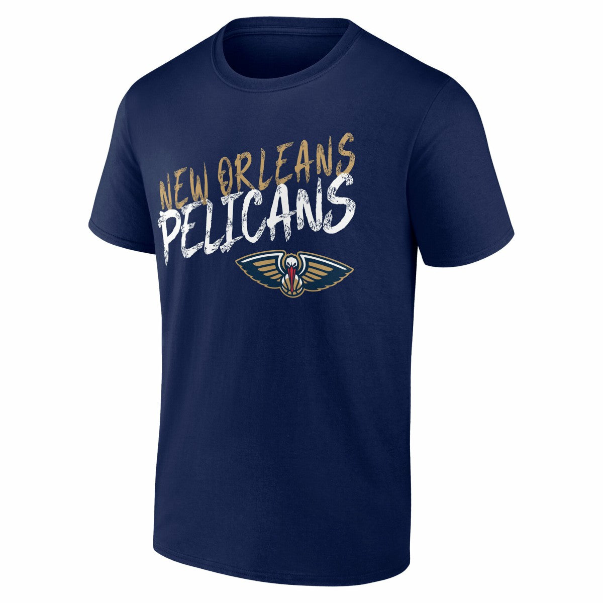 New Orleans Pelicans Hustle Custom T-Shirt Navy