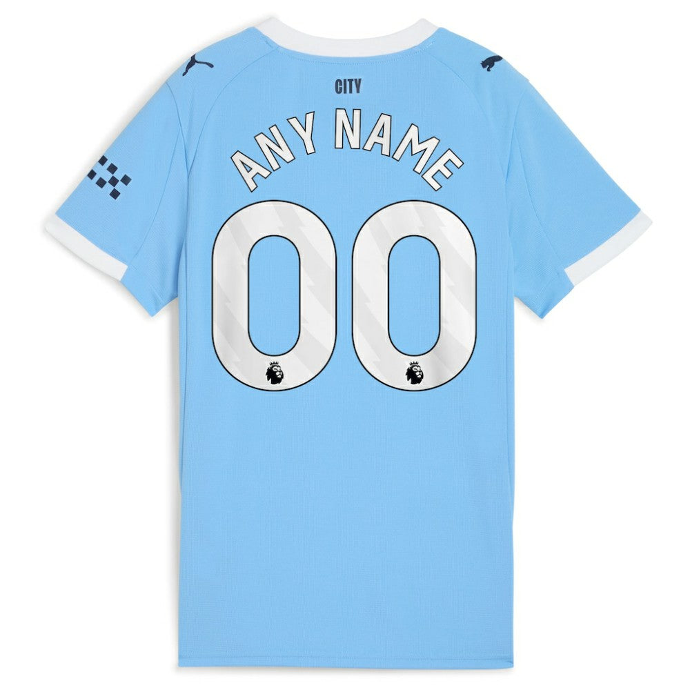 Manchester City Women's 2025/26 Home Replica Custom Jersey Sky Blue - Puma online