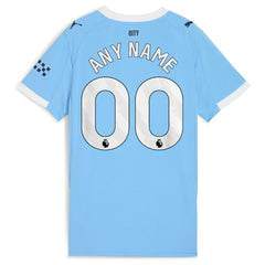Manchester City Women's 2025/26 Home Replica Custom Jersey Sky Blue - Puma online