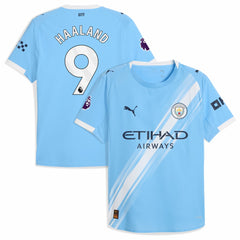 Erling Haaland Manchester City 2025/26 Home Player Jersey Sky Blue - Puma outlet