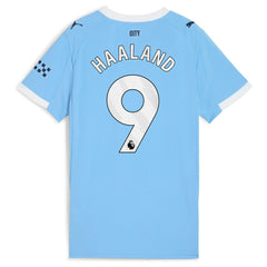 Erling Haaland Manchester City Women's 2025/26 Home Replica Player Jersey Sky Blue - Puma cheap