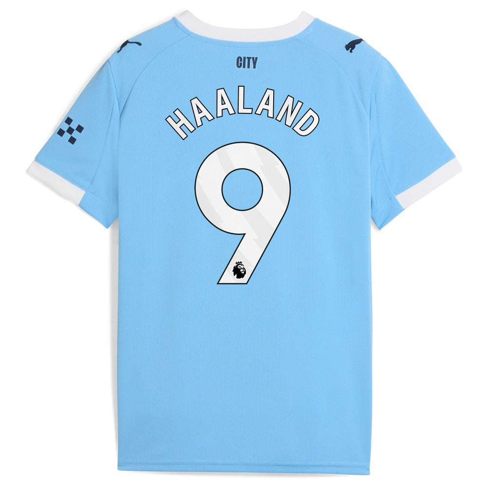 Erling Haaland Manchester City Youth 2025/26 Home Replica Player Jersey Sky Blue - Puma discount