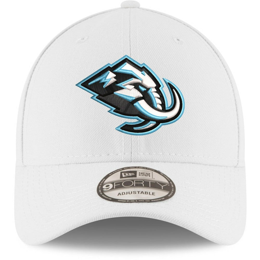 Utah Mammoth New Era 9FORTY Adjustable Hat - White | US 203149319