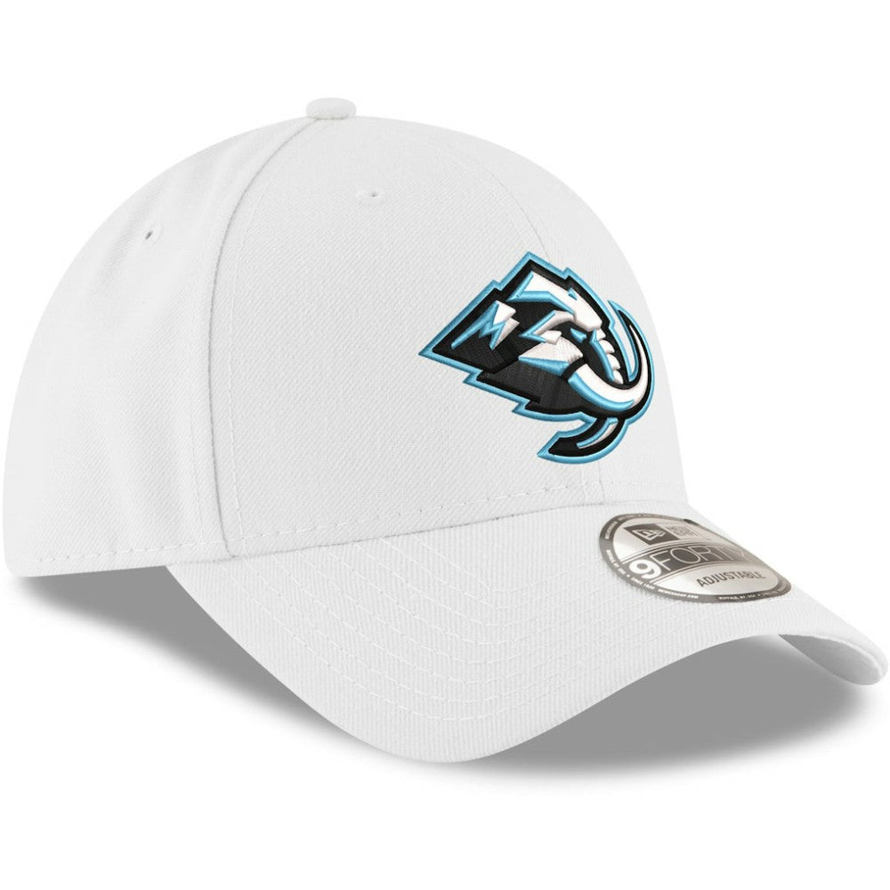 Utah Mammoth New Era 9FORTY Adjustable Hat - White | US 203149319