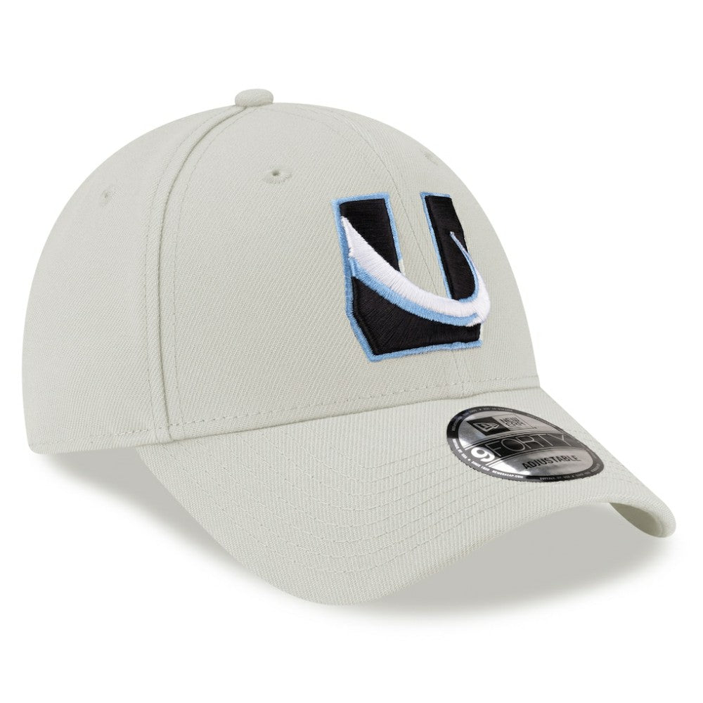 Utah Mammoth New Era 9FORTY Adjustable Hat - Cream | US 203149320