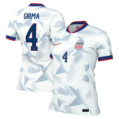 Naomi Girma USWNT Women's 2025 Home Replica Player Jersey White - Nike on sale