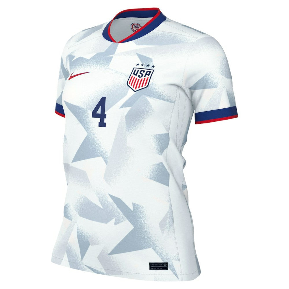 Naomi Girma USWNT Women's 2025 Home Replica Player Jersey White - Nike on sale