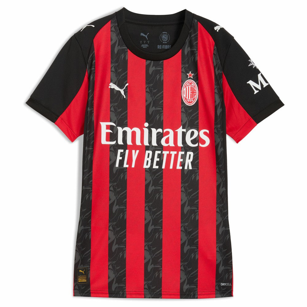 Christian Pulisic AC Milan Women's 2025/26 Home Replica Player Jersey Red - Puma outlet