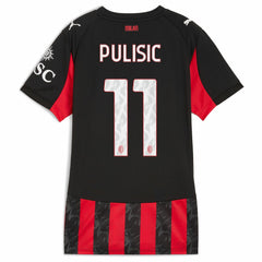 Christian Pulisic AC Milan Women's 2025/26 Home Replica Player Jersey Red - Puma outlet