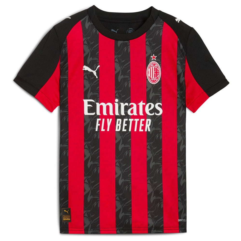 Christian Pulisic AC Milan Youth 2025/26 Home Replica Player Jersey Red - Puma for sale