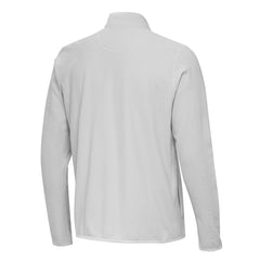 Texas Rangers Antigua Step Up Quarter-Zip Pullover - Gray Pullover