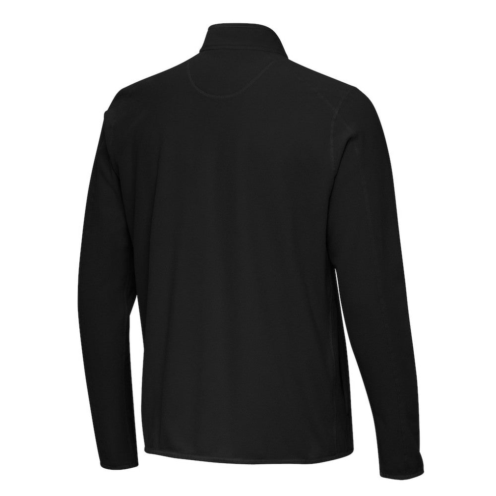 Colorado Rockies Antigua Step Up Quarter-Zip Pullover - Black Pullover