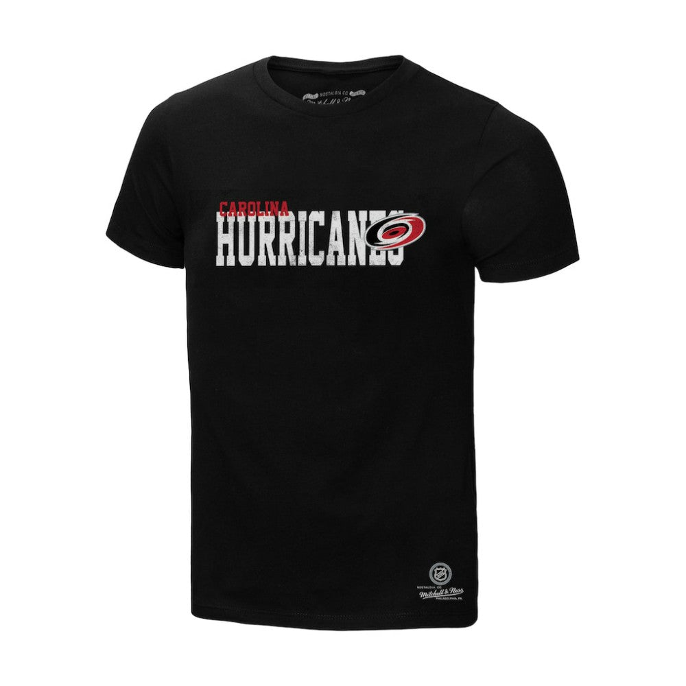 Carolina Hurricanes Mitchell & Ness Home T-Shirt - Black | US 203151840