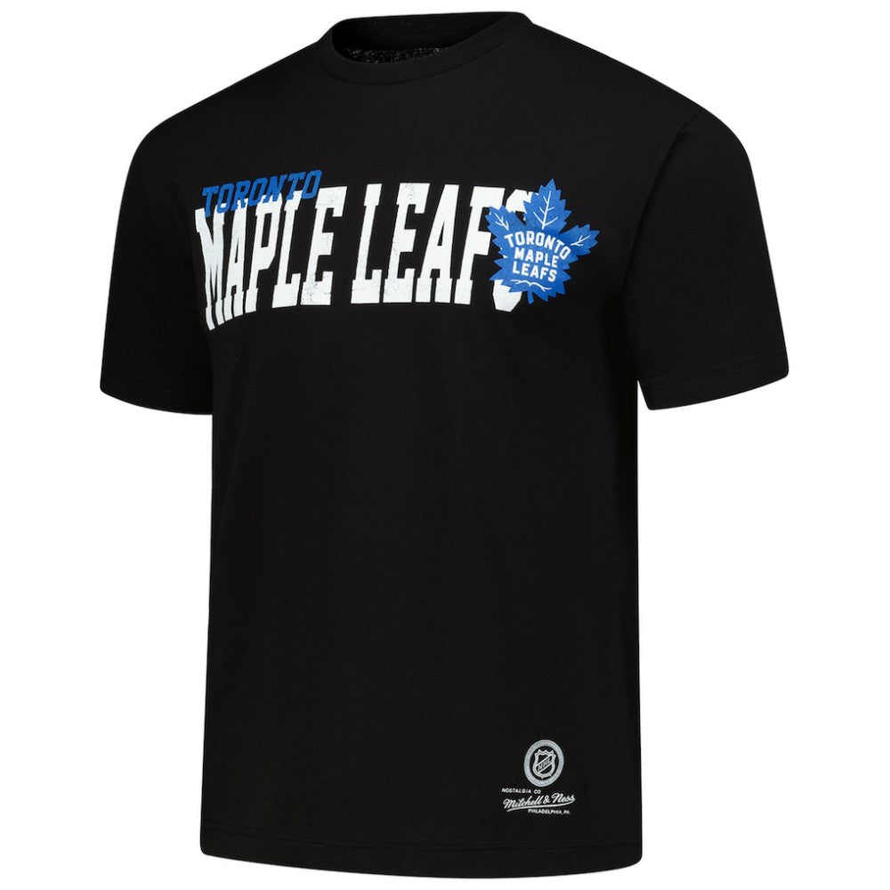 Toronto Maple Leafs Mitchell & Ness Home T-Shirt - Black | US 203151842