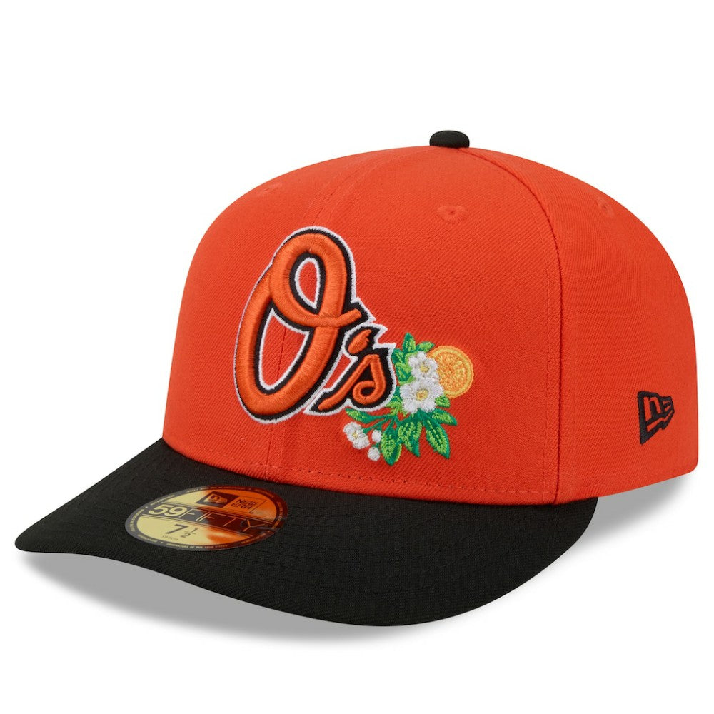 Baltimore Orioles New Era 2026 Spring Training 59FIFTY Fitted Hat - Orange/Black Hats