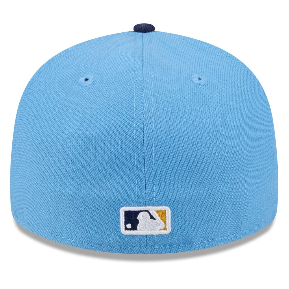 Milwaukee Brewers New Era 2026 Spring Training 59FIFTY Fitted Hat - Light Blue/Navy Hats