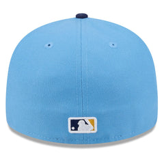 Milwaukee Brewers New Era 2026 Spring Training 59FIFTY Fitted Hat - Light Blue/Navy Hats