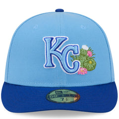 Kansas City Royals New Era 2026 Spring Training 59FIFTY Fitted Hat - Light Blue/Royal Hats