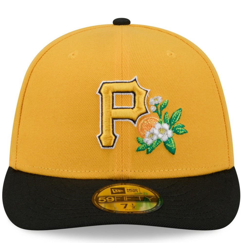 Pittsburgh Pirates New Era 2026 Spring Training 59FIFTY Fitted Hat - Gold/Black Hats