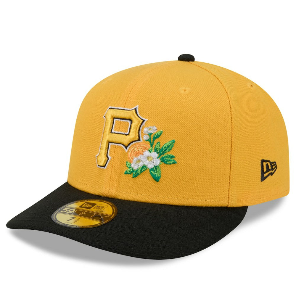 Pittsburgh Pirates New Era 2026 Spring Training 59FIFTY Fitted Hat - Gold/Black Hats
