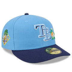 Tampa Bay Rays New Era 2026 Spring Training 59FIFTY Fitted Hat - Light Blue/Navy Hats