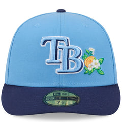 Tampa Bay Rays New Era 2026 Spring Training 59FIFTY Fitted Hat - Light Blue/Navy Hats