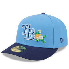 Tampa Bay Rays New Era 2026 Spring Training 59FIFTY Fitted Hat - Light Blue/Navy Hats