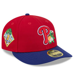 Philadelphia Phillies New Era 2026 Spring Training Low Profile 59FIFTY Fitted Hat - Red/Royal Hats