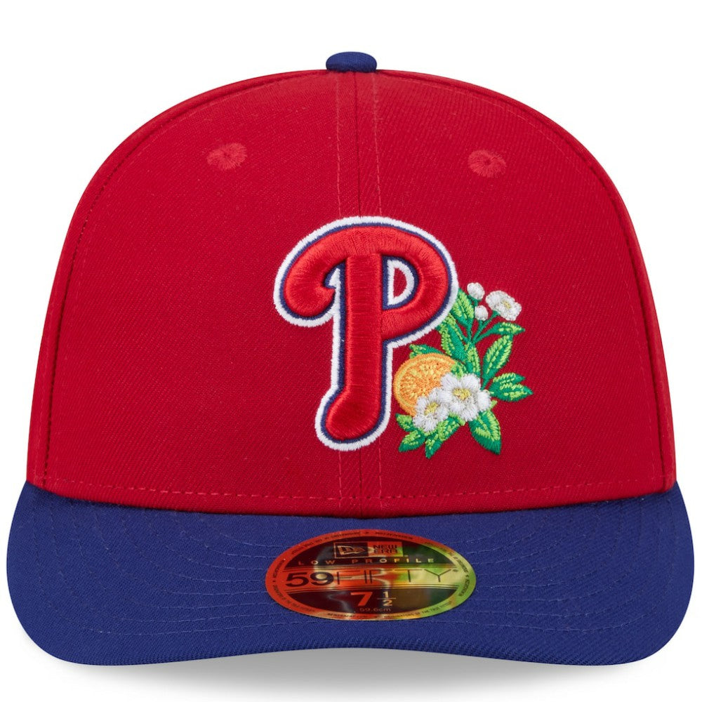 Philadelphia Phillies New Era 2026 Spring Training Low Profile 59FIFTY Fitted Hat - Red/Royal Hats