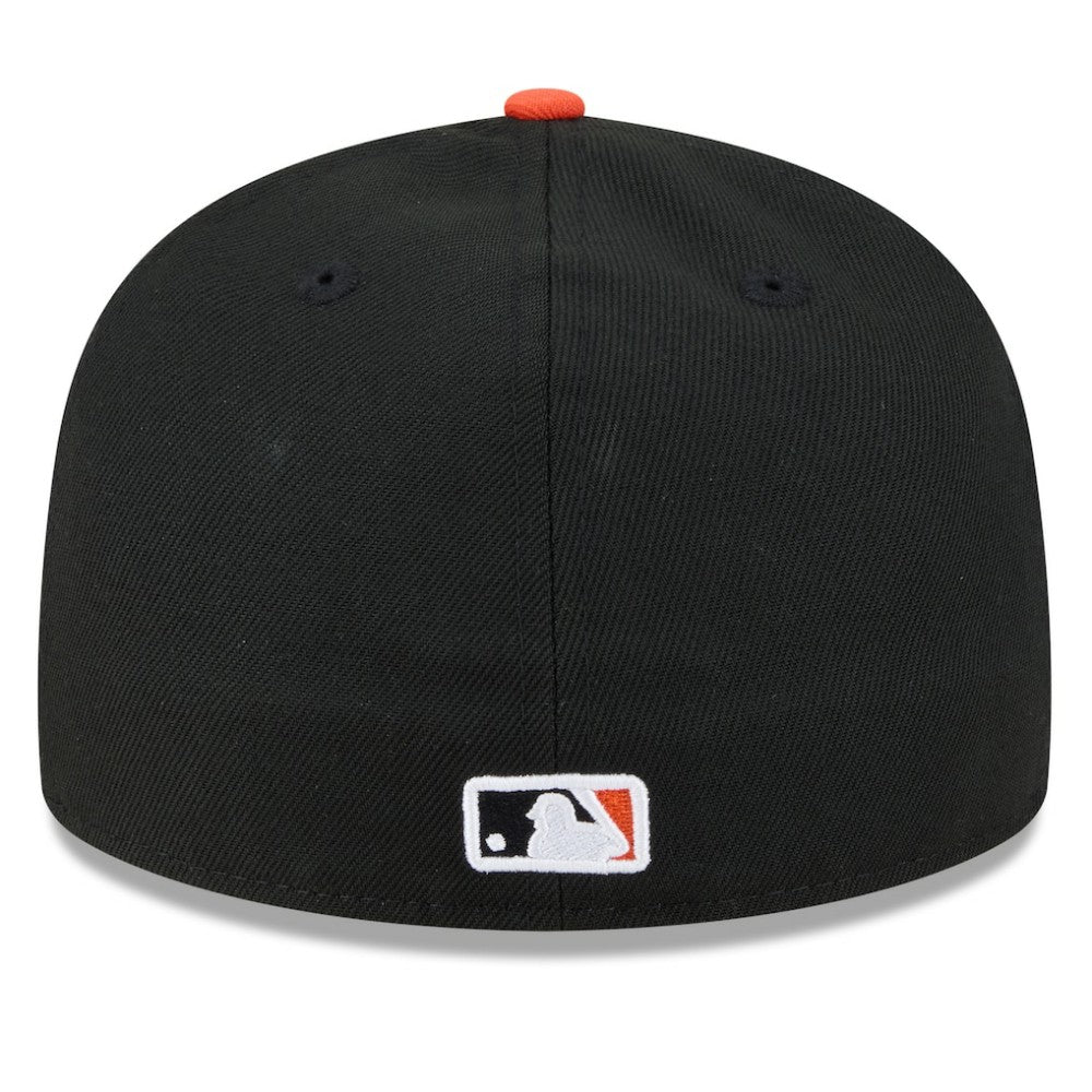 San Francisco Giants New Era 2026 Spring Training Low Profile 59FIFTY Fitted Hat - Black/Orange Hats