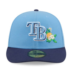 Tampa Bay Rays New Era 2026 Spring Training Low Profile 59FIFTY Fitted Hat - Light Blue/Navy Hats