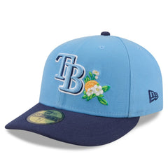 Tampa Bay Rays New Era 2026 Spring Training Low Profile 59FIFTY Fitted Hat - Light Blue/Navy Hats