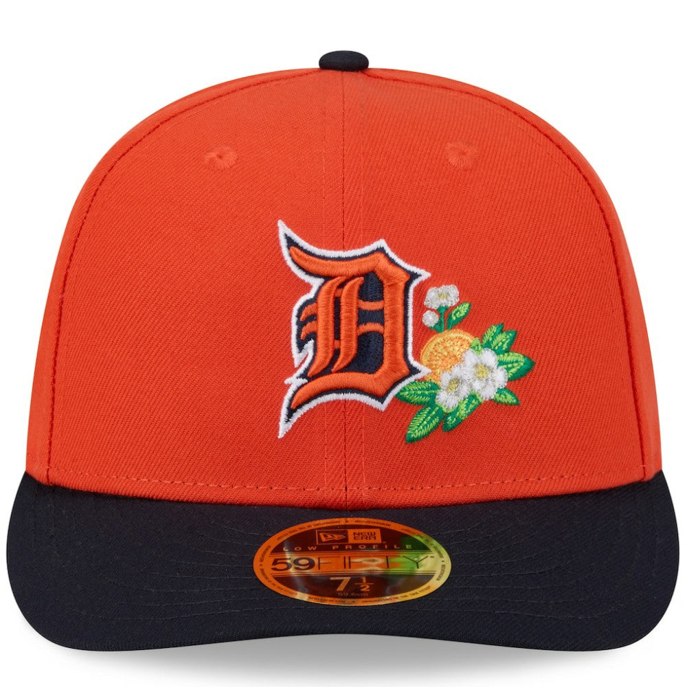 Detroit Tigers New Era 2026 Spring Training Low Profile 59FIFTY Fitted Hat - Orange/Navy Hats