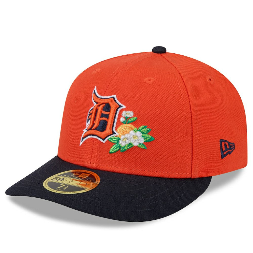 Detroit Tigers New Era 2026 Spring Training Low Profile 59FIFTY Fitted Hat - Orange/Navy Hats
