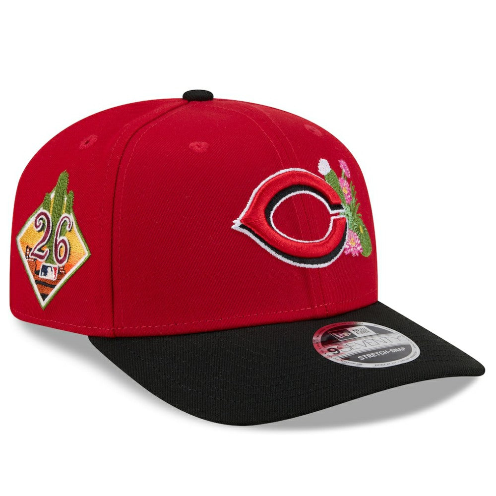 Cincinnati Reds New Era 2026 Spring Training 9SEVENTY Adjustable Hat - Red/Black Hats