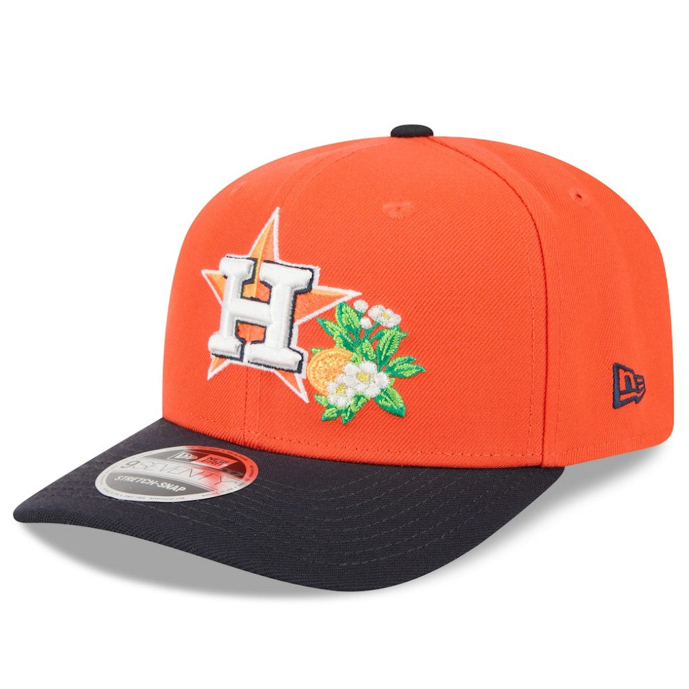 Houston Astros New Era 2026 Spring Training 9SEVENTY Adjustable Hat - Orange/Navy Hats