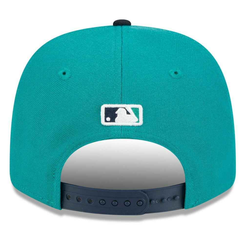 Seattle Mariners New Era 2026 Spring Training 9SEVENTY Adjustable Hat - Teal/Navy Hats