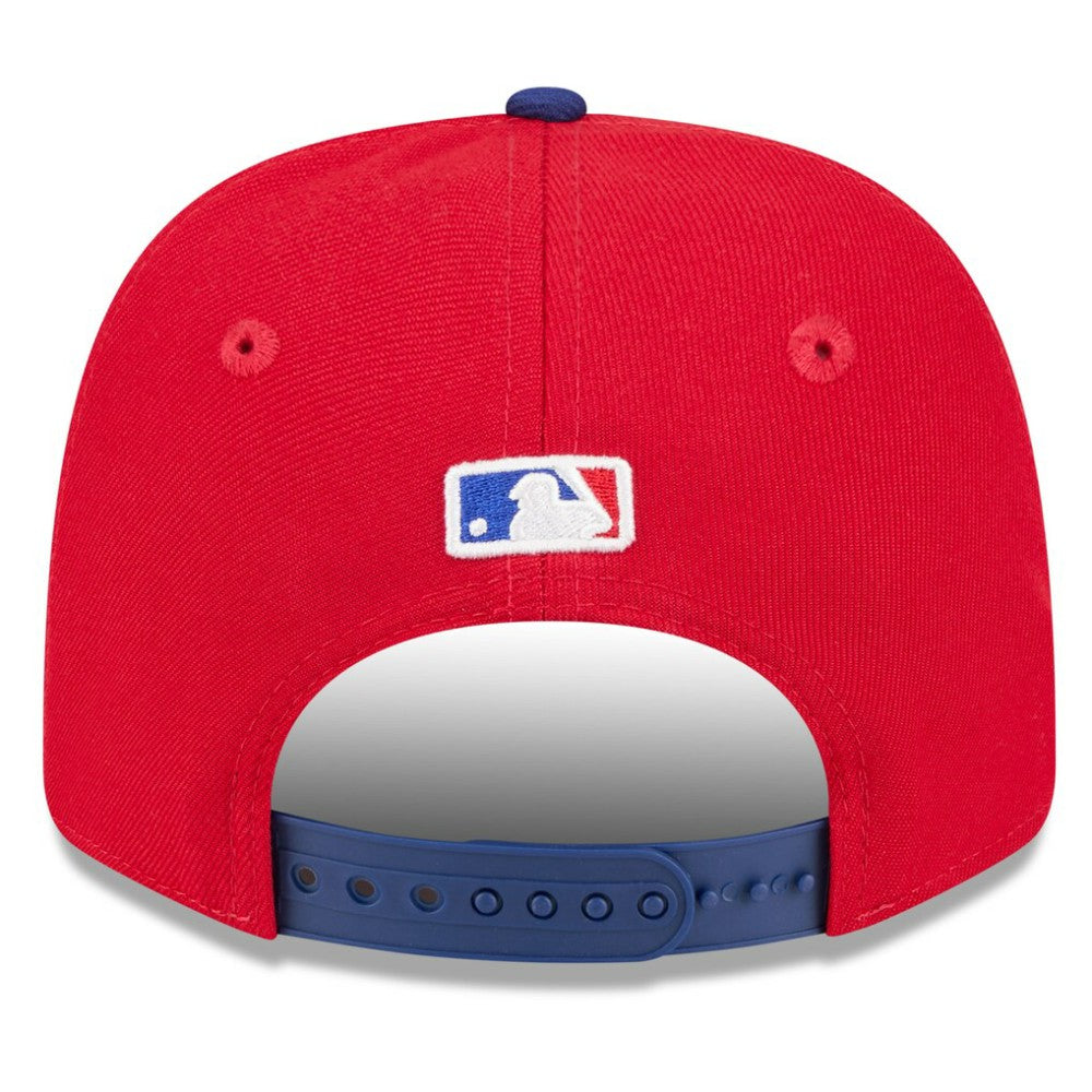 Texas Rangers New Era 2026 Spring Training 9SEVENTY Adjustable Hat - Red/Royal Hats
