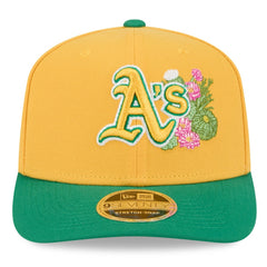 Athletics New Era 2026 Spring Training 9SEVENTY Adjustable Hat - Gold/Green Hats