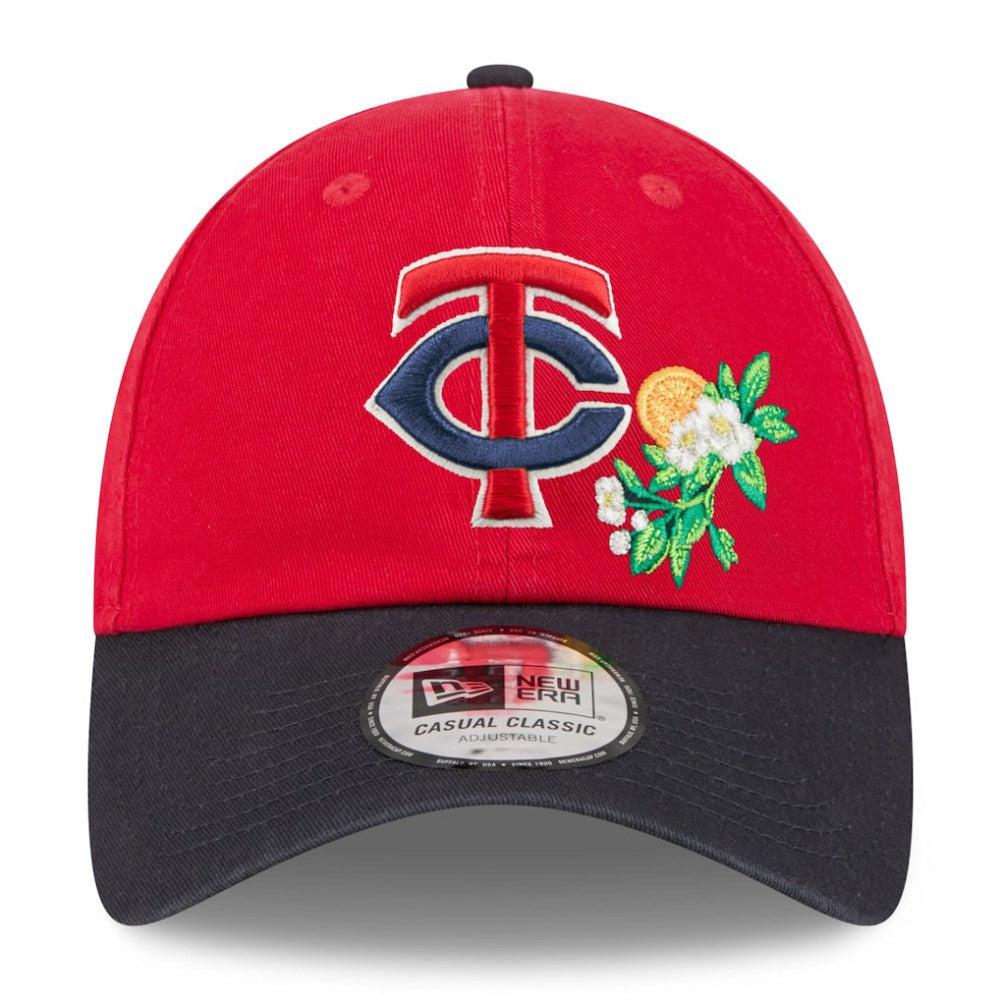 Minnesota Twins New Era 2026 Spring Training Casual Classic Adjustable Hat - Navy/Red Hats