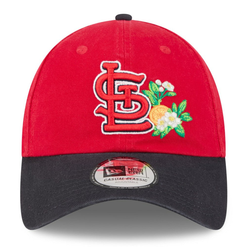 St. Louis Cardinals New Era 2026 Spring Training Casual Classic Adjustable Hat - Red/Navy Hats