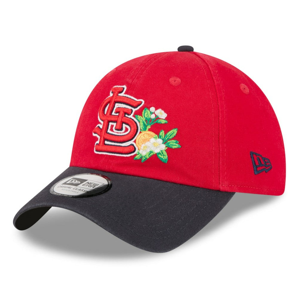 St. Louis Cardinals New Era 2026 Spring Training Casual Classic Adjustable Hat - Red/Navy Hats
